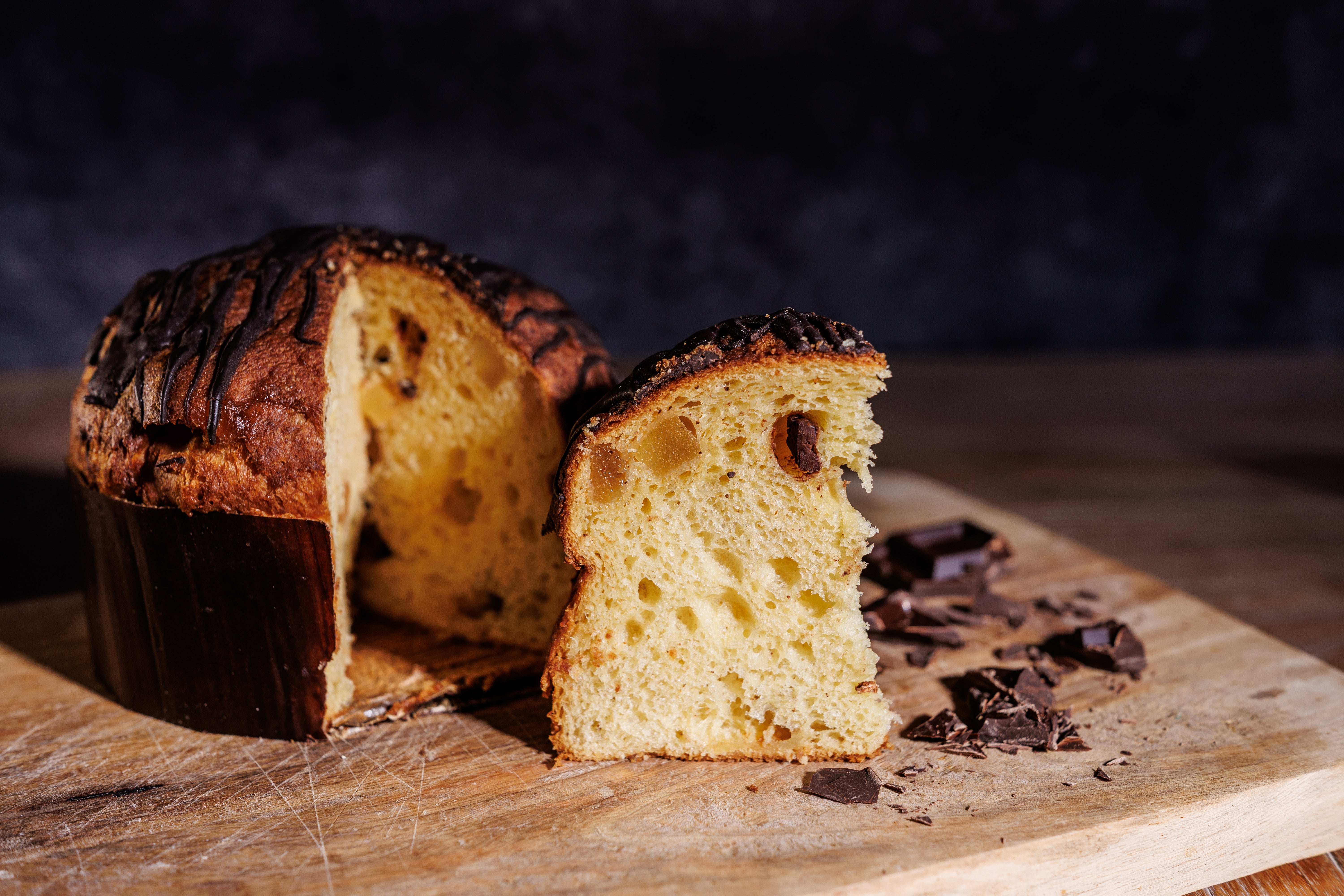 Panettone Pera Cannella e Cioccolato