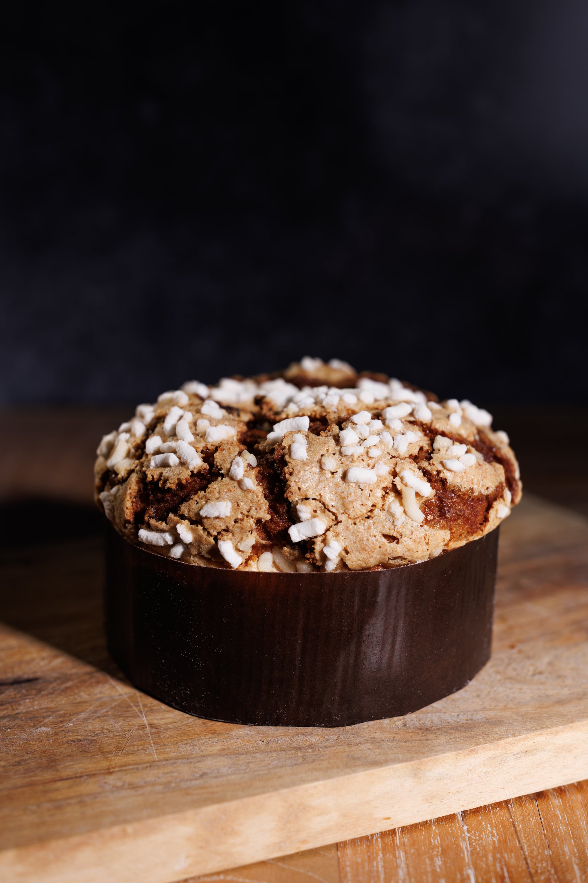 Panettone Mandorla, Albicocca, Gocce di Cioccolato