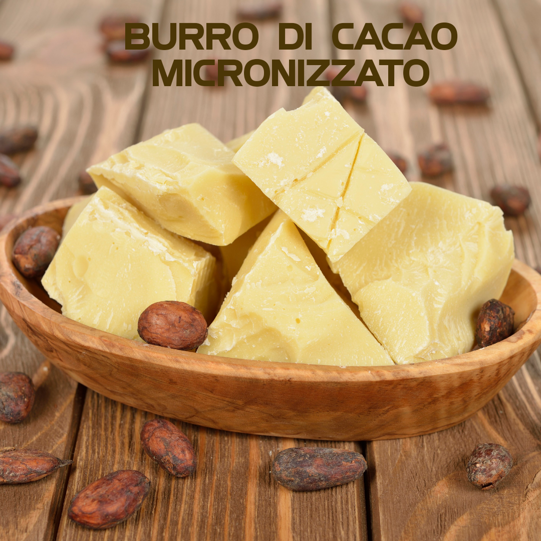 Burro di cacao micronizzato